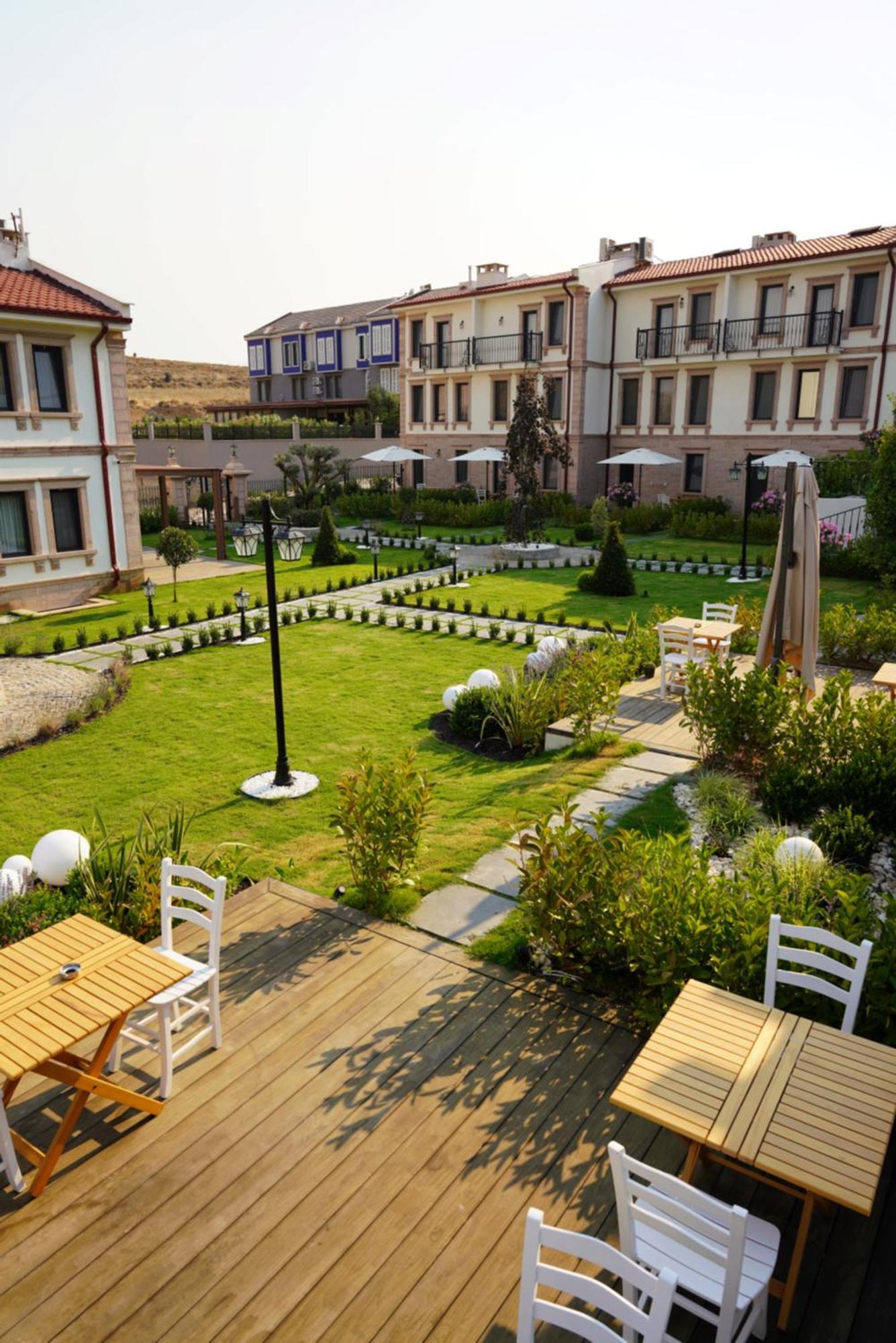 Oikos Bozcaada Aparthotel Exterior foto