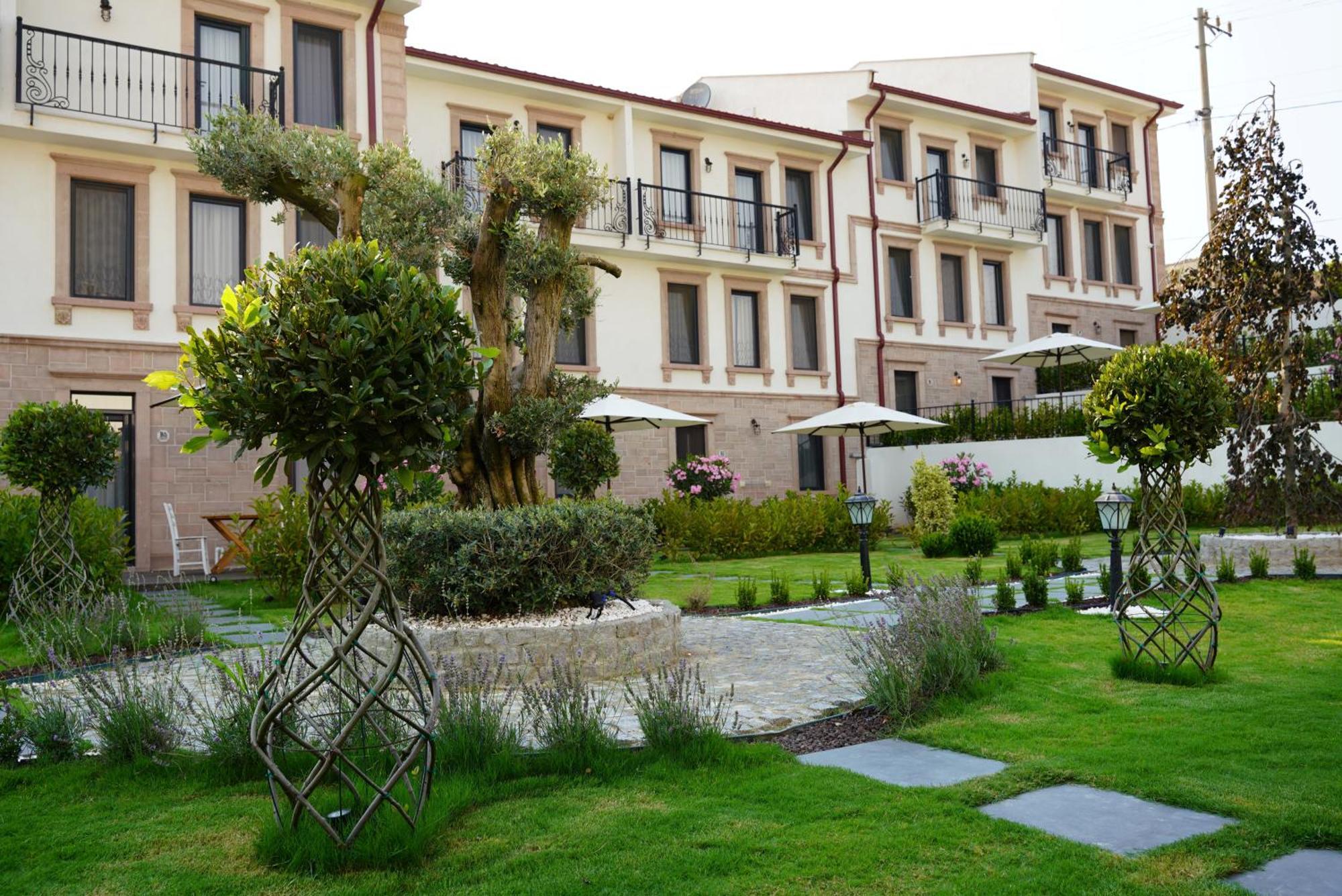 Oikos Bozcaada Aparthotel Exterior foto