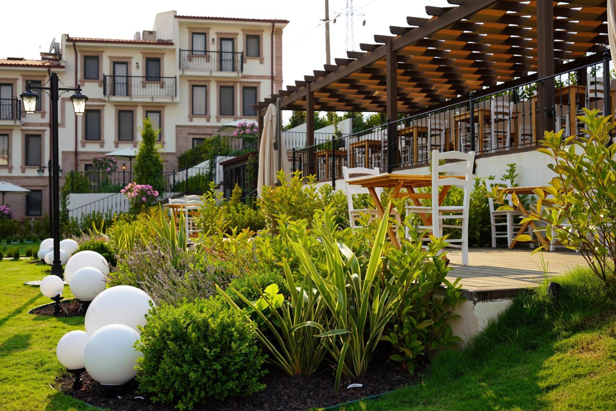 Oikos Bozcaada Aparthotel Exterior foto