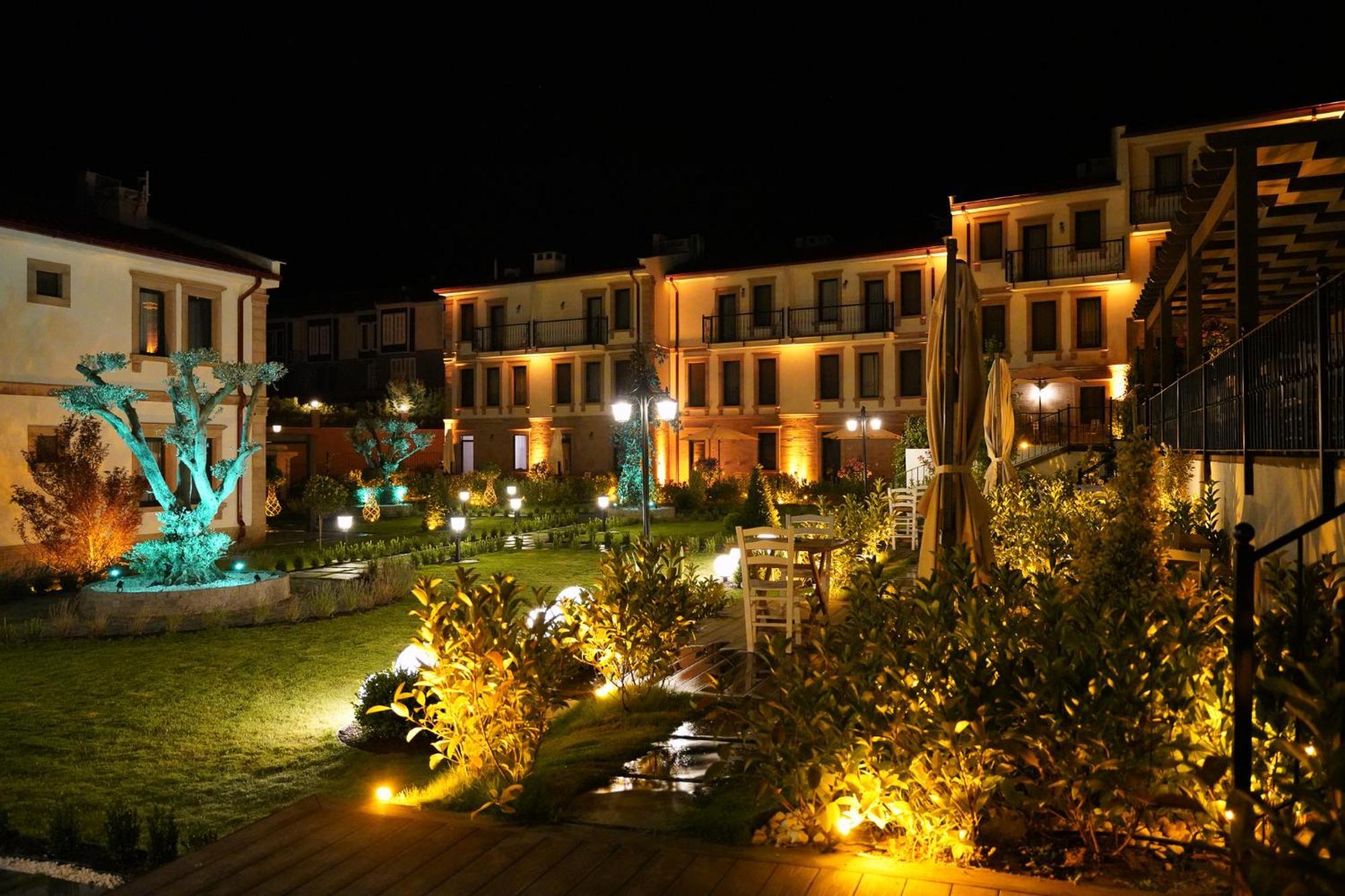Oikos Bozcaada Aparthotel Exterior foto